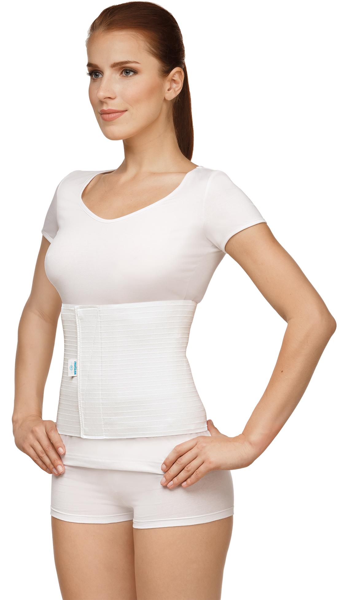 Бандаж послеоперационный (абдоминальный) эластичный Польза 1702