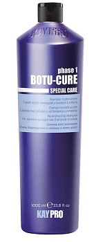 Реконструирующий шампунь Kaypro Special Care Botu-Cure для сильно поврежденных и склонных к ломкости волос, 1 л