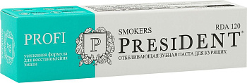 Зубная паста PresiDENT Profi Smokers, 50 г