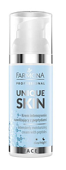Интенсивно увлажняющий крем Farmona Unique Skin с пептидами, 50 мл