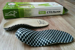 Детские ортопедические корригирующие стельки Talus 65А "Бейби"