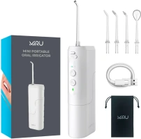 Портативный мини ирригатор  для полости рта MIRU BIP-002, белый