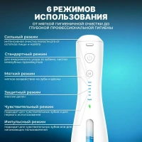Портативный ирригатор для полости рта MIRU BIP-005, белый
