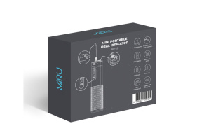 Портативный ирригатор для полости рта MIRU BIP-15, серый