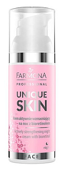 Активно укрепляющий ночной крем Farmona Unique Skin с биоретинолом, 50 мл