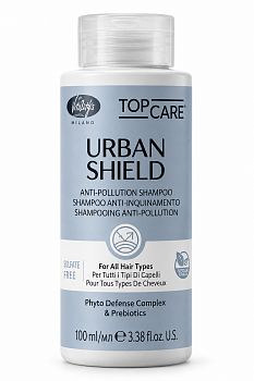 Шампунь TOP CARE URBAN SHIELD для всех типов волос с фитозащитным комплексом и пребиотиками, 100 мл